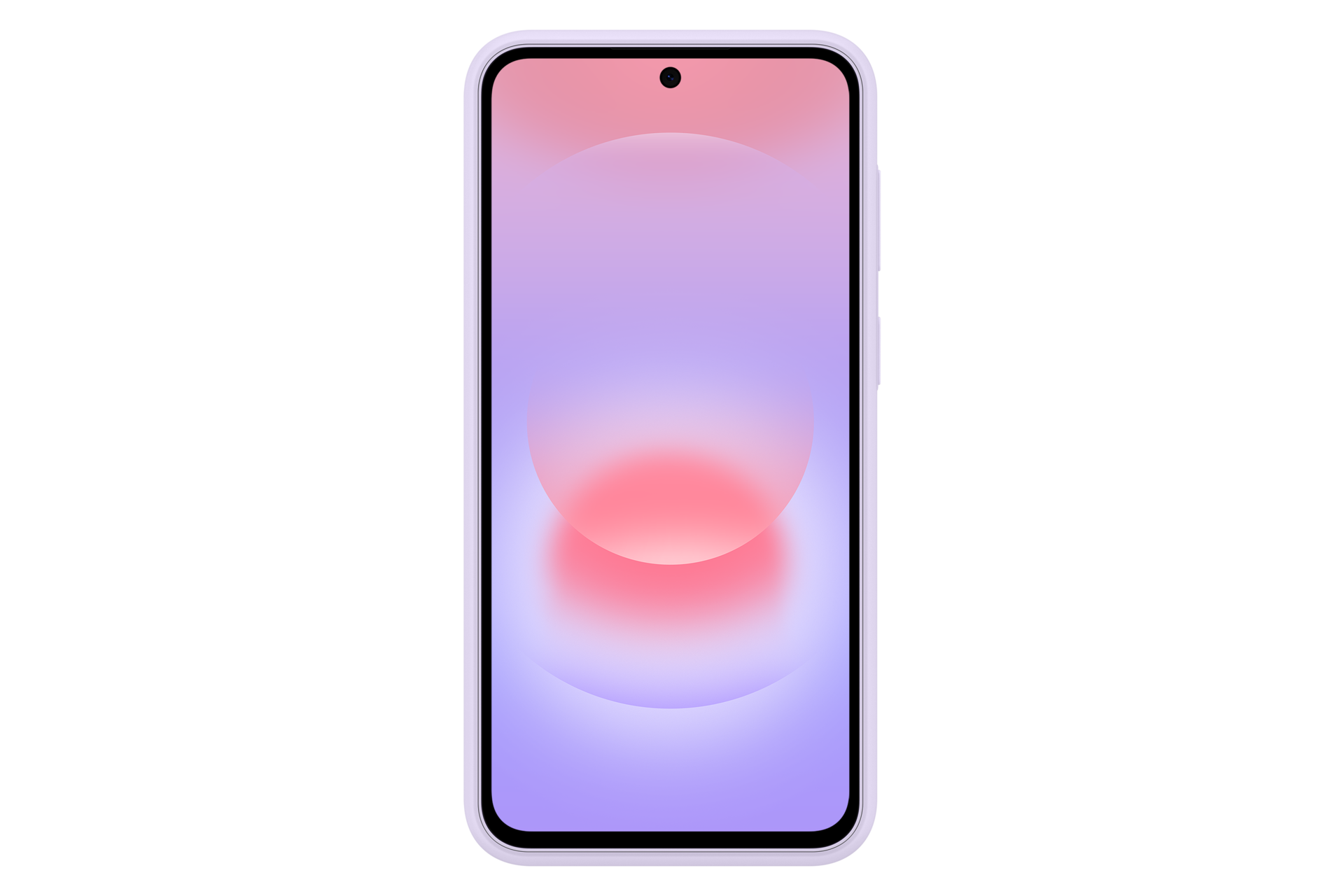 Coque en silicone pour Galaxy A37 5G Back Light Violet 