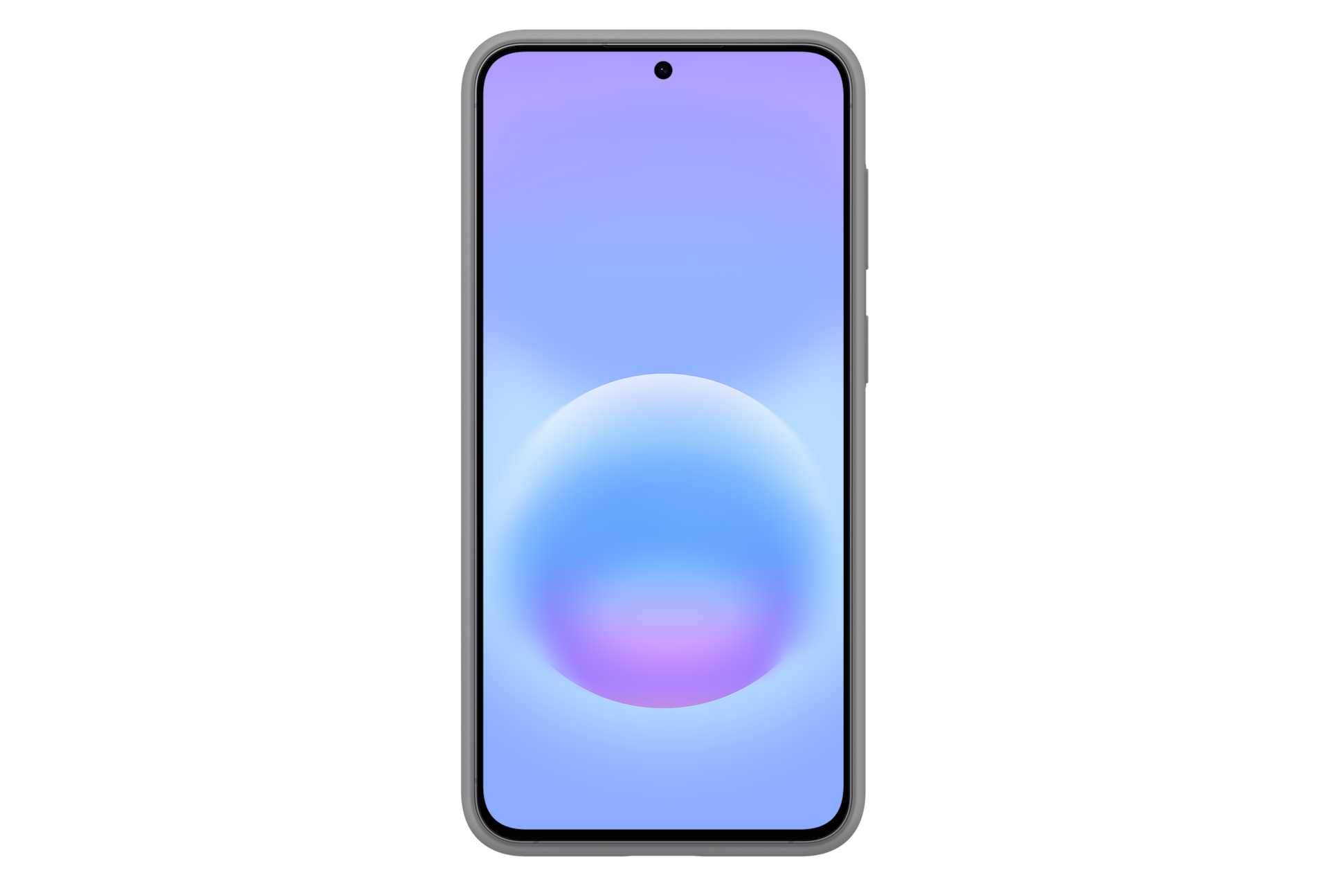 Coque en silicone pour Galaxy A57 5G  Back Gray 
