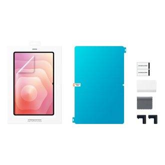 Film de protection anti-reflet pour Galaxy Tab S11 Ultra Set-Cut Transparent 