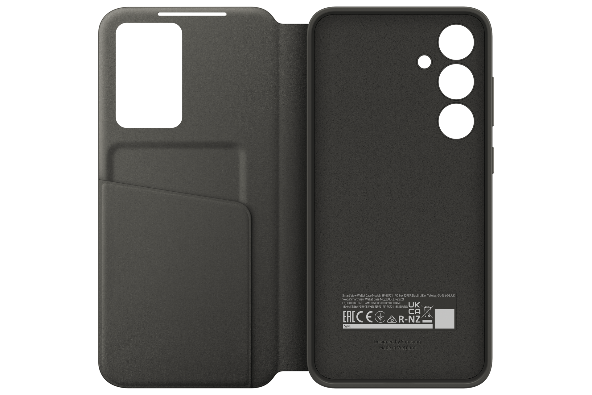 front-open Black