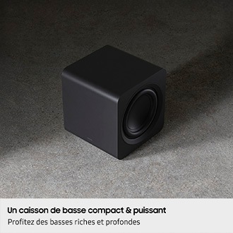 CAISSON COMPACT ET PUISSANT