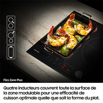 Pack Four Serie 4 + Table a induction Phantom Black