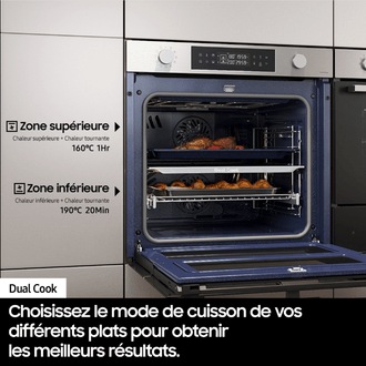 Pack Four Série 4 Dual Cook + Table à induction Flex Zone Noir