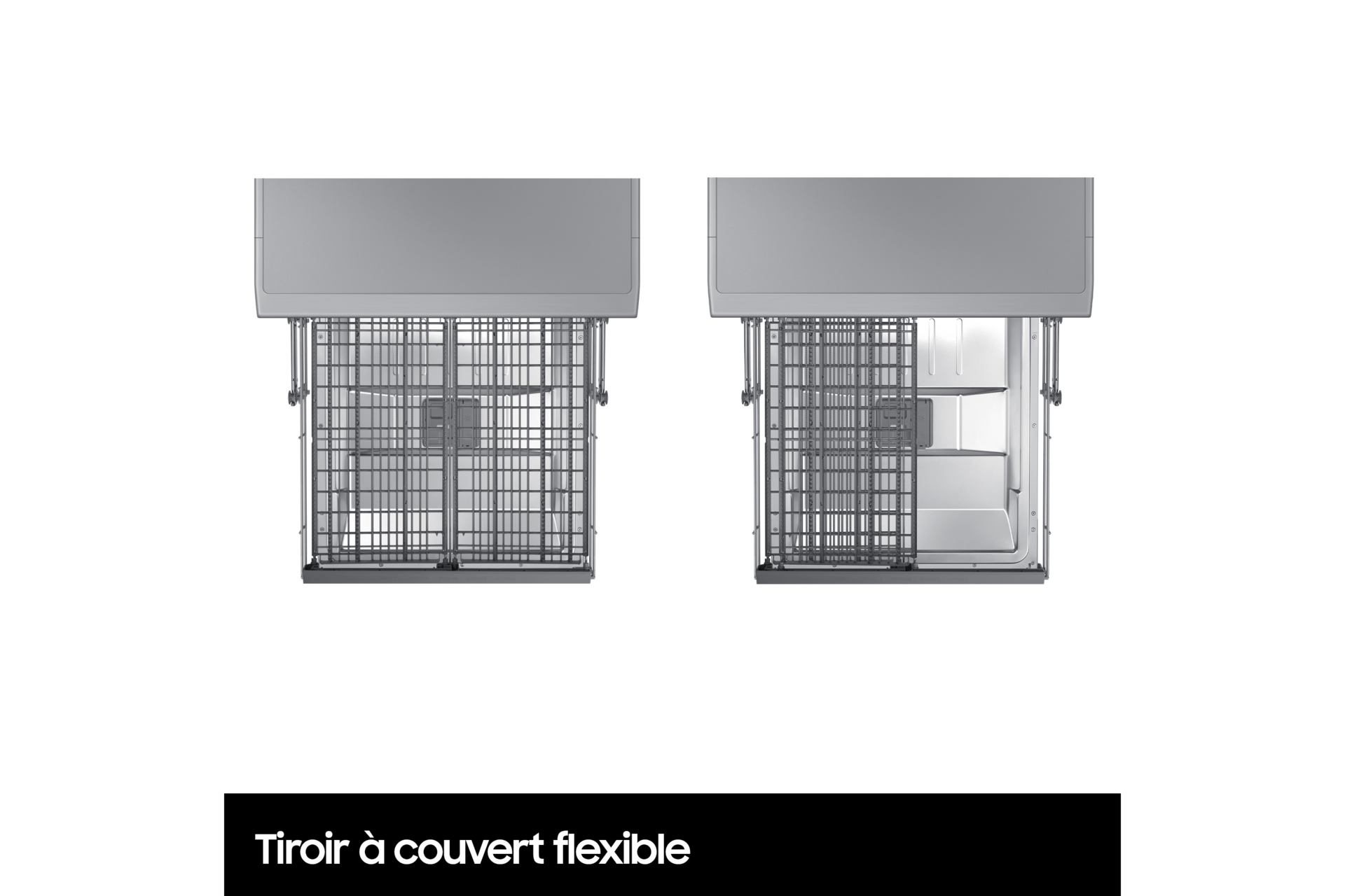 Pack Four Série 4 Dual Cook + Lave-vaisselle Encastrable Classe D 60 cm 14 couverts Noir et blanc