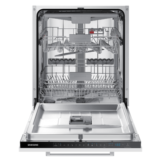 Pack Four Série 4 Dual Cook + Lave-vaisselle Encastrable Classe D 60 cm 14 couverts Noir et blanc
