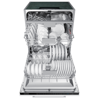 Pack Four Série 4 Dual Cook + Lave-vaisselle Encastrable Classe D 60 cm 14 couverts Noir et blanc