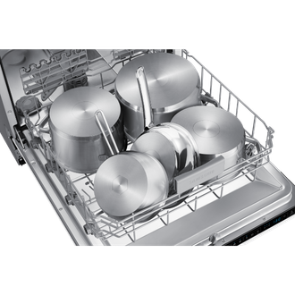 Pack Four Série 4 Dual Cook + Lave-vaisselle Encastrable Classe D 60 cm 14 couverts Noir et blanc