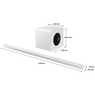 DIMENSIONS BARRE DE SON