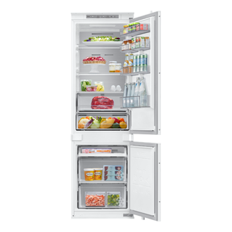 Pack Lave-linge Ecobubble 11kg + Refrigerateur combine encastrable - E Phantom Black