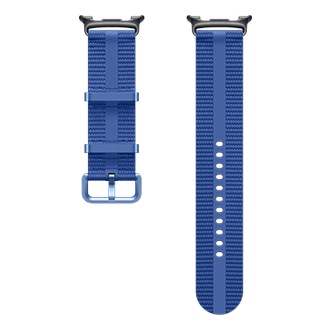Face du bracelet Sport Chic M/L pour Galaxy Watch8 Series Bleu Nuit