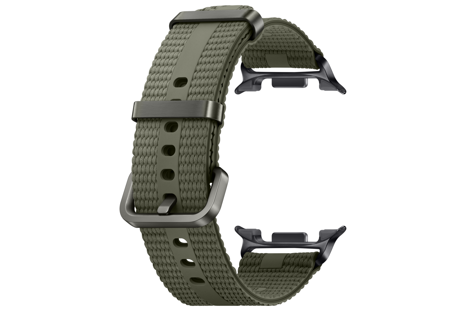 Profil du bracelet Sport Chic S/M pour Galaxy Watch8 Series Kaki