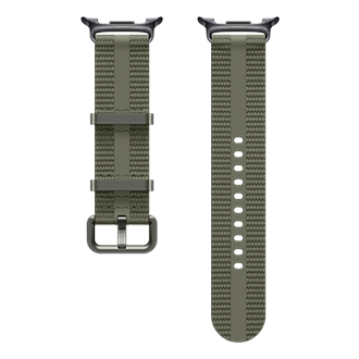 Face du bracelet Sport Chic S/M pour Galaxy Watch8 Series Kaki