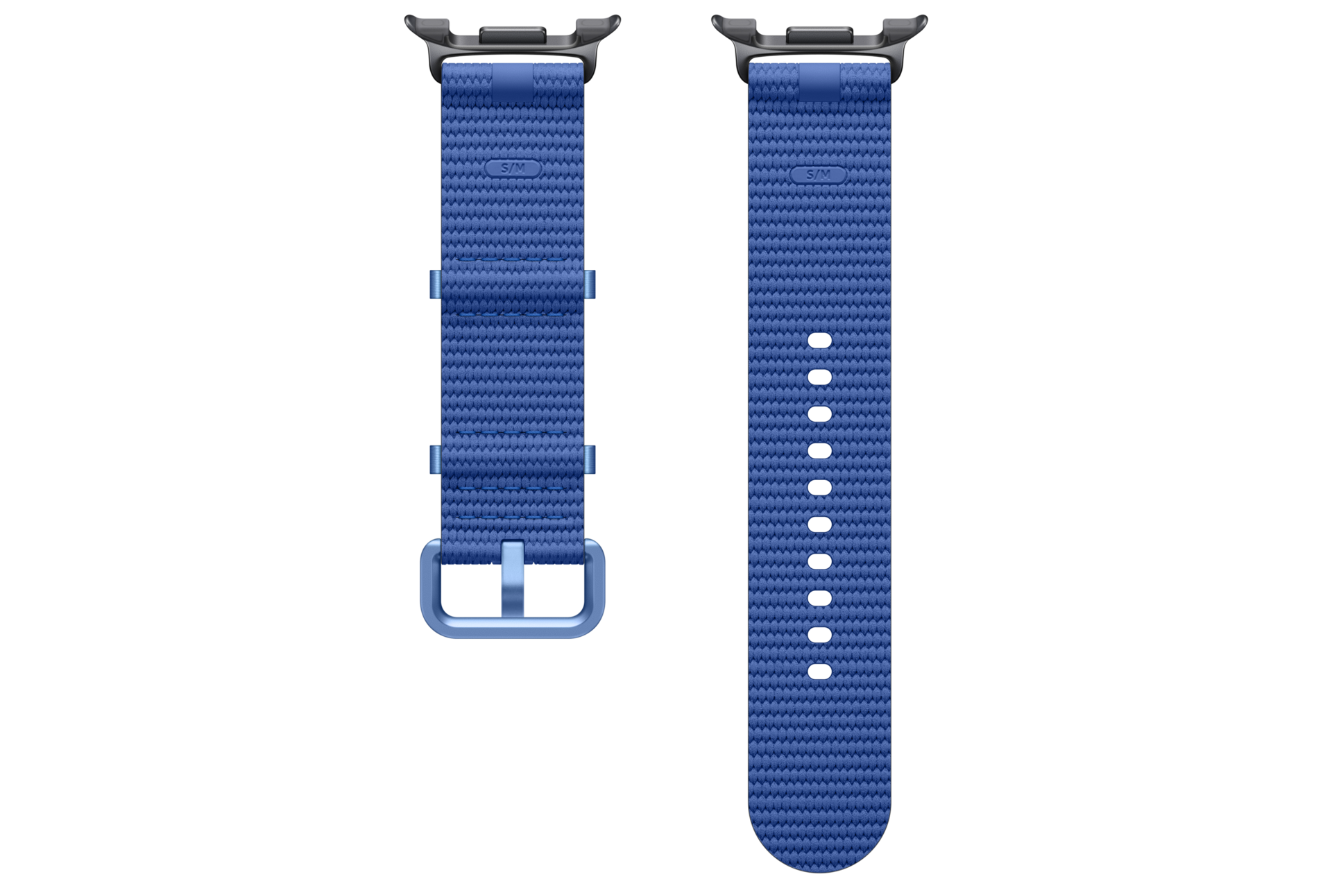 Dos du bracelet Sport Chic S/M pour Galaxy Watch8 Series Bleu Nuit