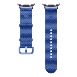 Dos du bracelet Sport Chic S/M pour Galaxy Watch8 Series Bleu Nuit
