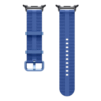Face du bracelet Sport Chic S/M pour Galaxy Watch8 Series Bleu Nuit
