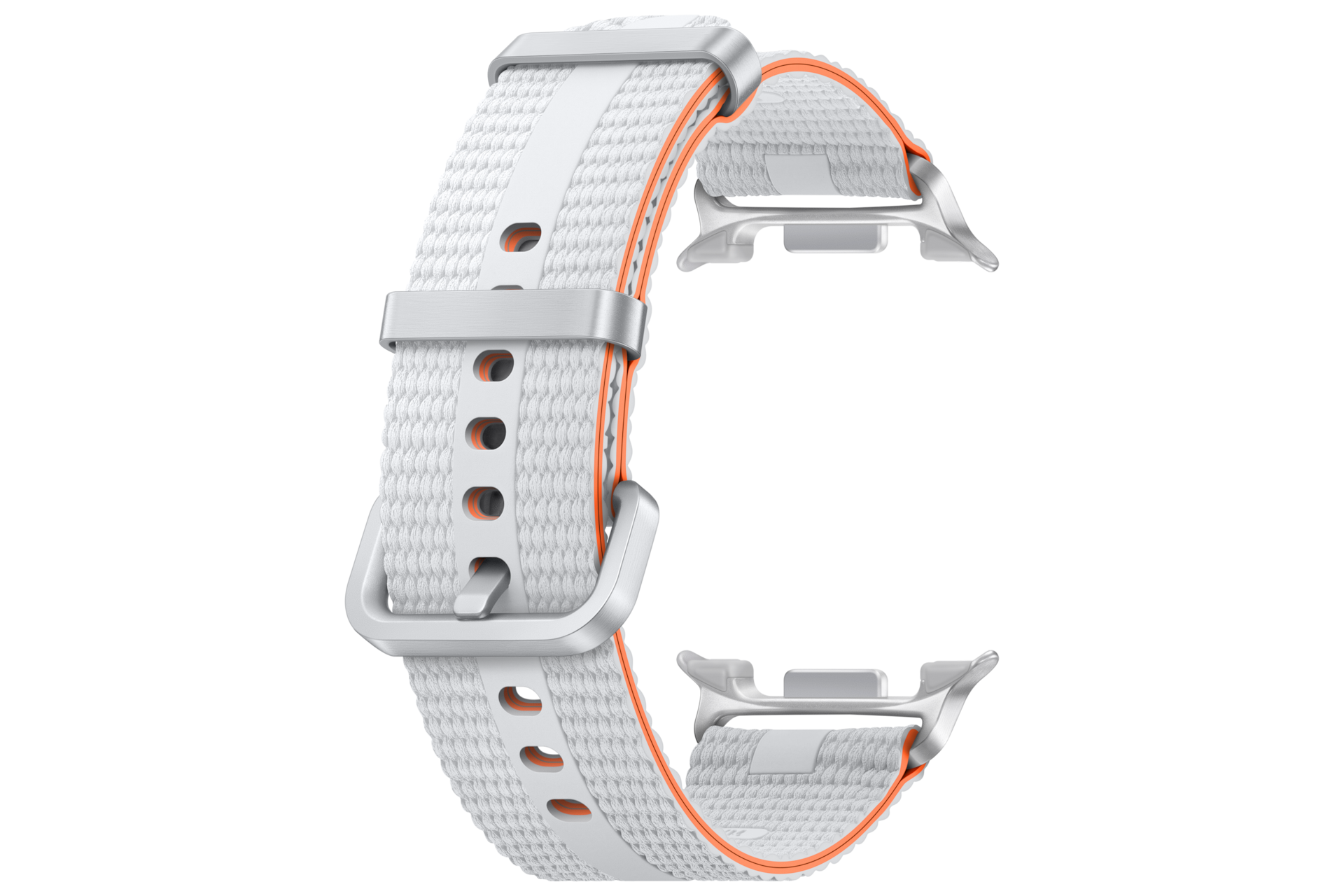 Profil du bracelet Sport Chic S/M pour Galaxy Watch8 Series Blanc
