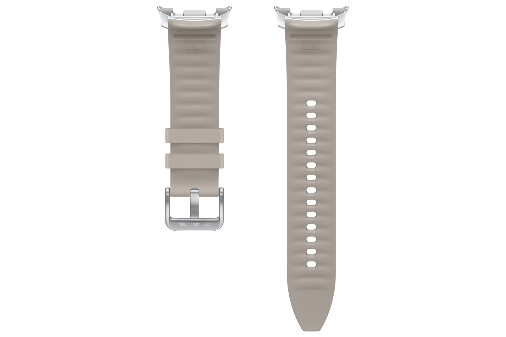 Dos du bracelet hybride premium pour Galaxy Watch8 Series Taupe