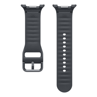 Dos du bracelet sport en silicone S/M pour Galaxy Watch8 Series Graphite