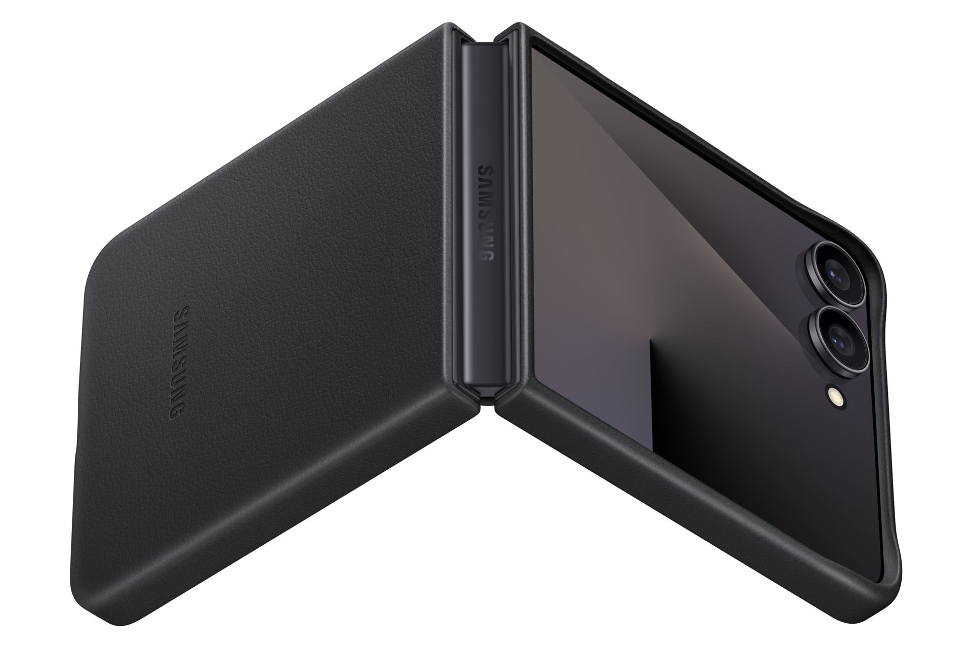 Profil de la coque Premium pour Galaxy Z Flip7 Noir