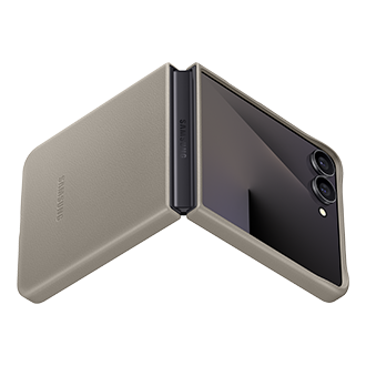 Profil de la coque Premium pour Galaxy Z Flip7 Taupe