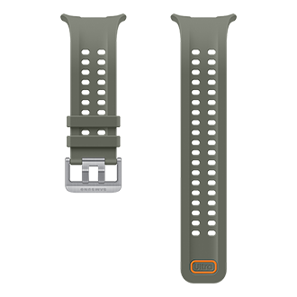 Bracelet Sport extrême pour Galaxy Watch Ultra2 Front Olive 