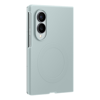 Coque magnétique en silicone (+ film de protection anti-reflets) pour Galaxy Z Fold8 Dynamic Pistachio 