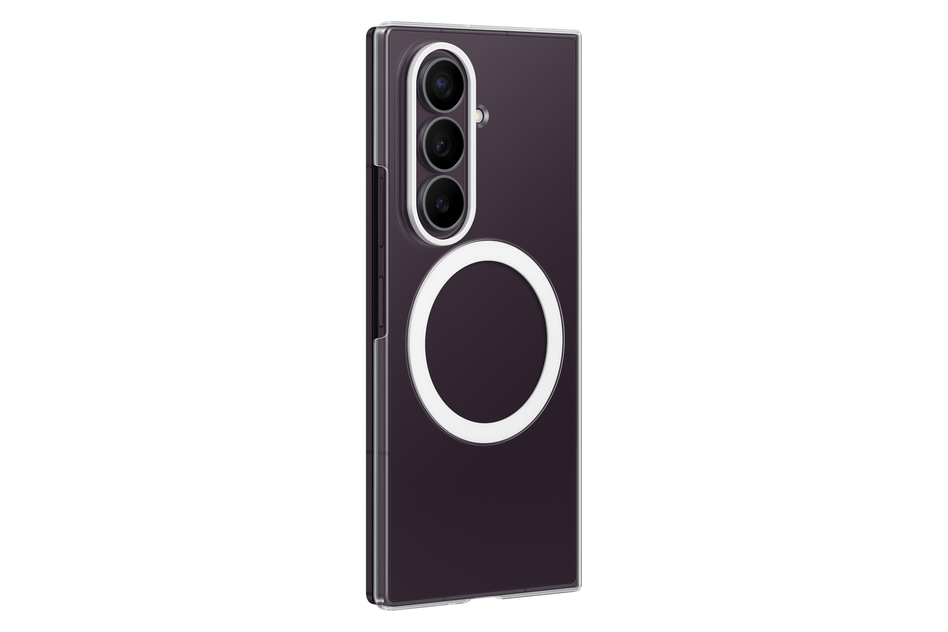 Coque transparente magnétique (+ film de protection anti-reflets) pour Galaxy Z Fold8 Ultra Dynamic Transparent 