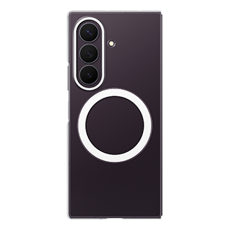 Coque transparente magnétique (+ film de protection anti-reflets) pour Galaxy Z Fold8 Ultra Front3 Transparent 