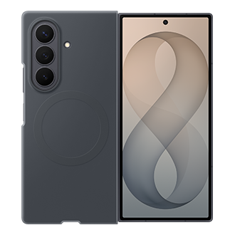 Coque magnétique en silicone (+ film de protection anti-reflets) pour Galaxy Z Fold8 Ultra Front2 Graphite 