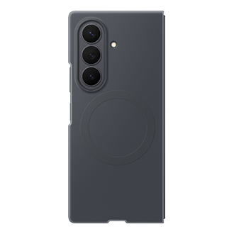 Coque magnétique en silicone (+ film de protection anti-reflets) pour Galaxy Z Fold8 Ultra Front3 Graphite 