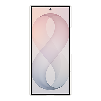 Coque magnétique en silicone (+ film de protection anti-reflets) pour Galaxy Z Fold8 Ultra Front Cream 