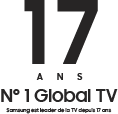 Samsung est leader de la TV depuis 17 ans logo 