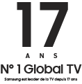 Samsung telah menjadi pemimpin TV selama 17 tahun logo