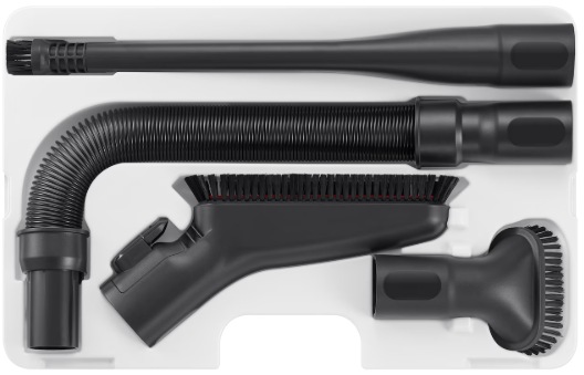 Kit d'accessoires offert à l'achat de cet aspirateur 