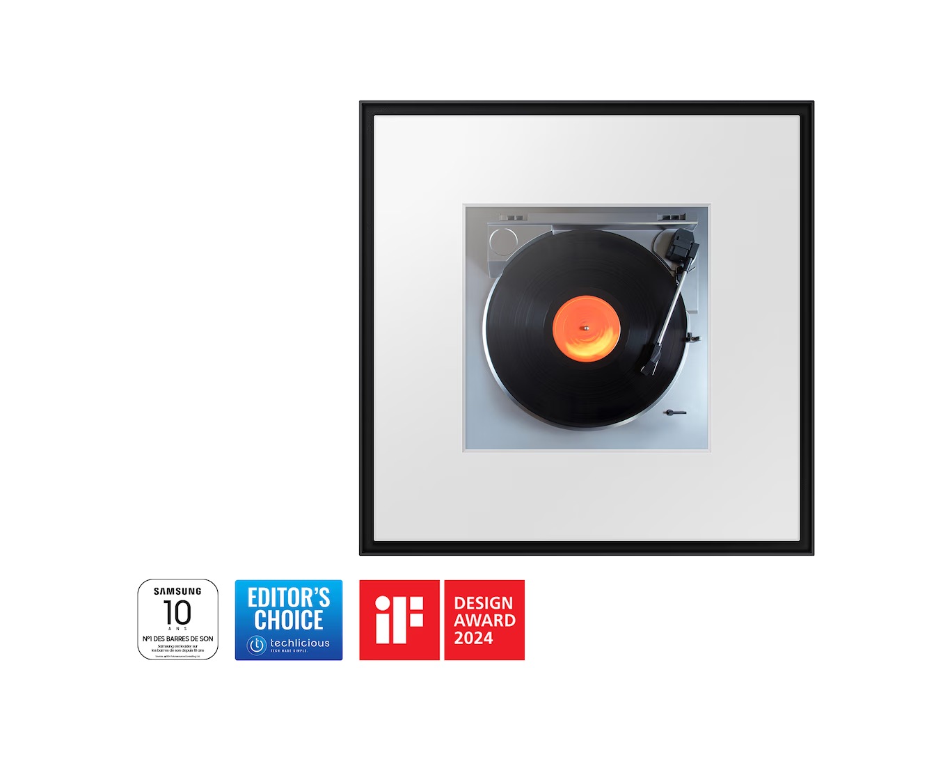 Une enceinte Music Frame offerte pour l'achat d'un TV The Frame Pro 2025