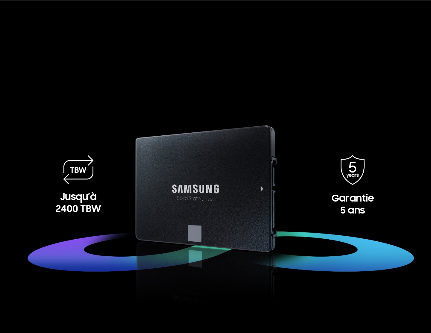 Disque SSD Samsung 870 QVO 4To - S-ATA 2,5 à prix bas