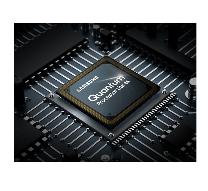 Le nouveau Quantum Processor Lite 4K, rapide et puissant, offre la meilleure expérience TV en 4K UHD. Grâce à l'intelligence artificielle et au deep learning, profitez de tous vos contenus en 4K UHD, quel que soit la source. 