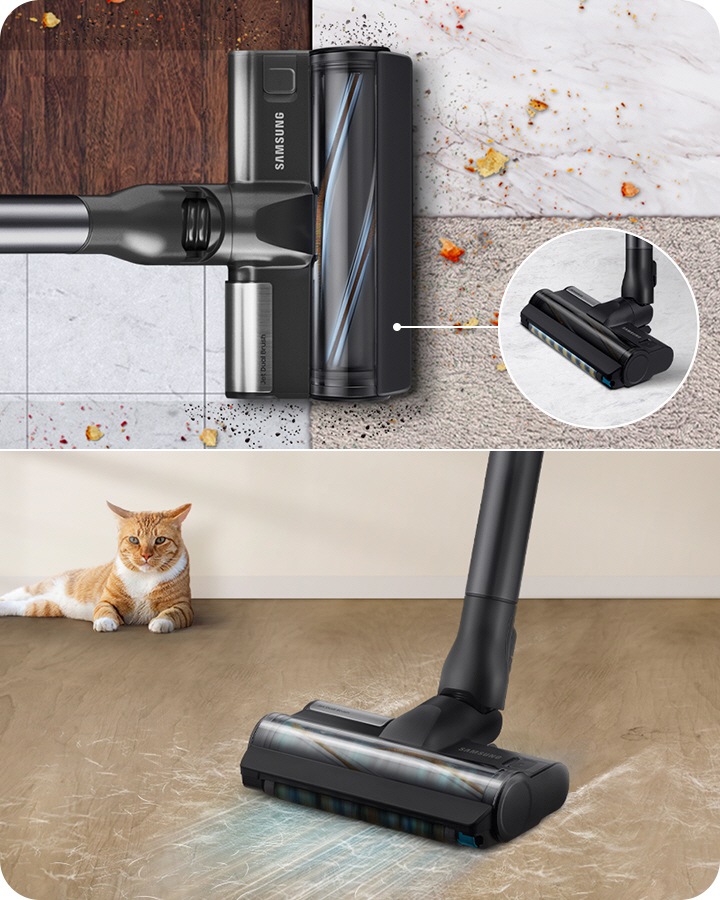 Aspirateur balai Jet One Pet Blanc VS20A95823W/WA Samsung France