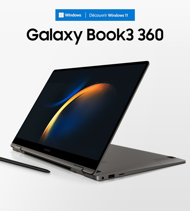 Samsung - Pc Portable Tactile Galaxy Book 3 I7-1360 / 16 Go / 512 Go SSD /  15.6