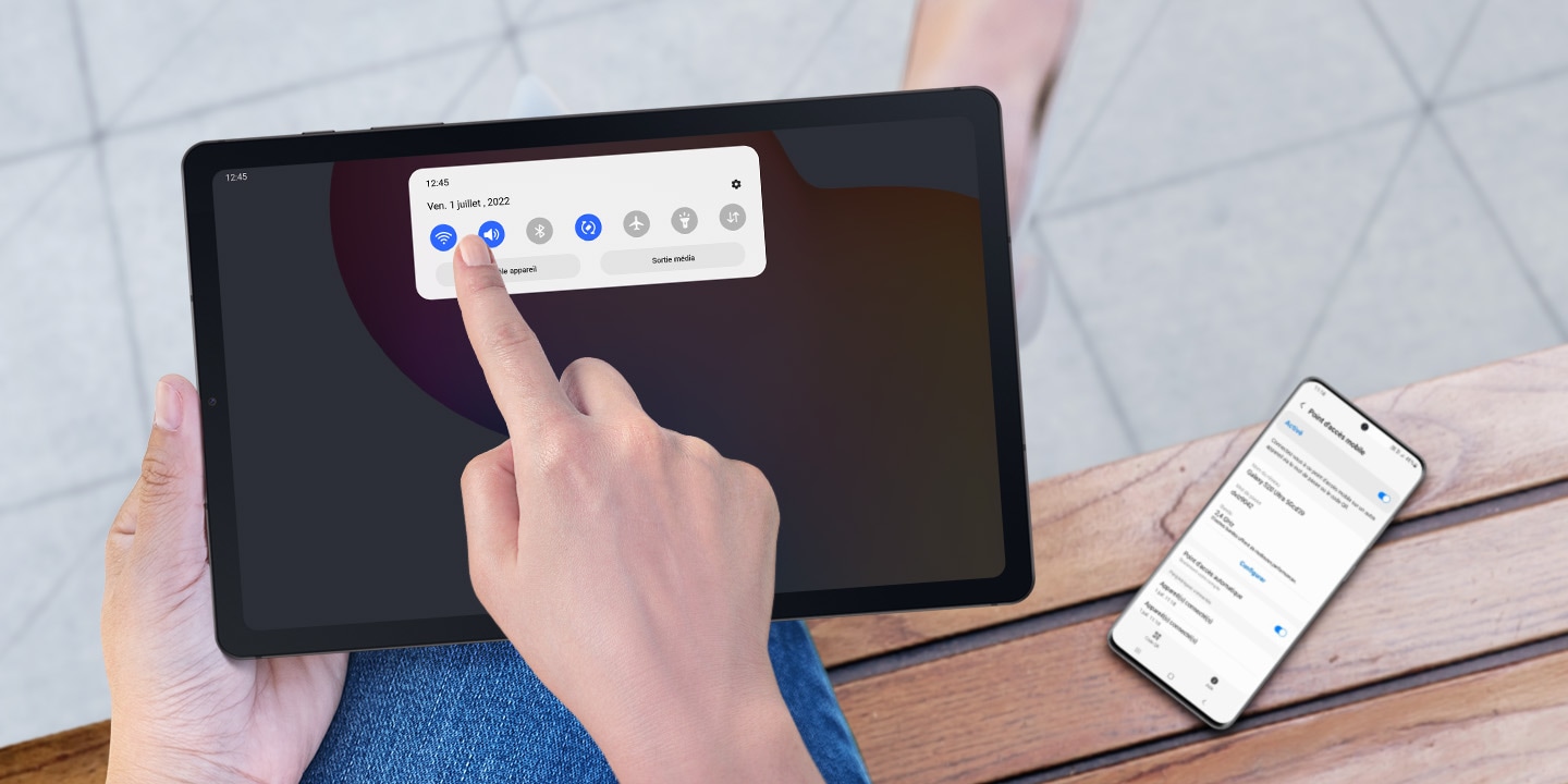 Profitez du réseau Wi-Fi où que vous soyez	