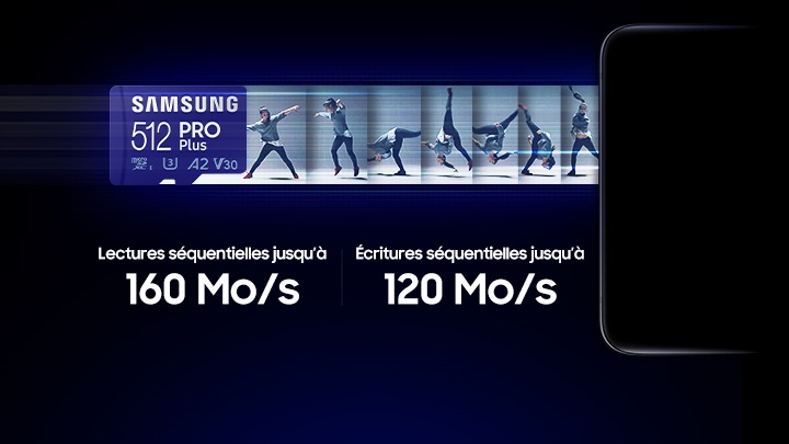 Samsung dévoile sa première micro SD d'une capacité de 512 Go