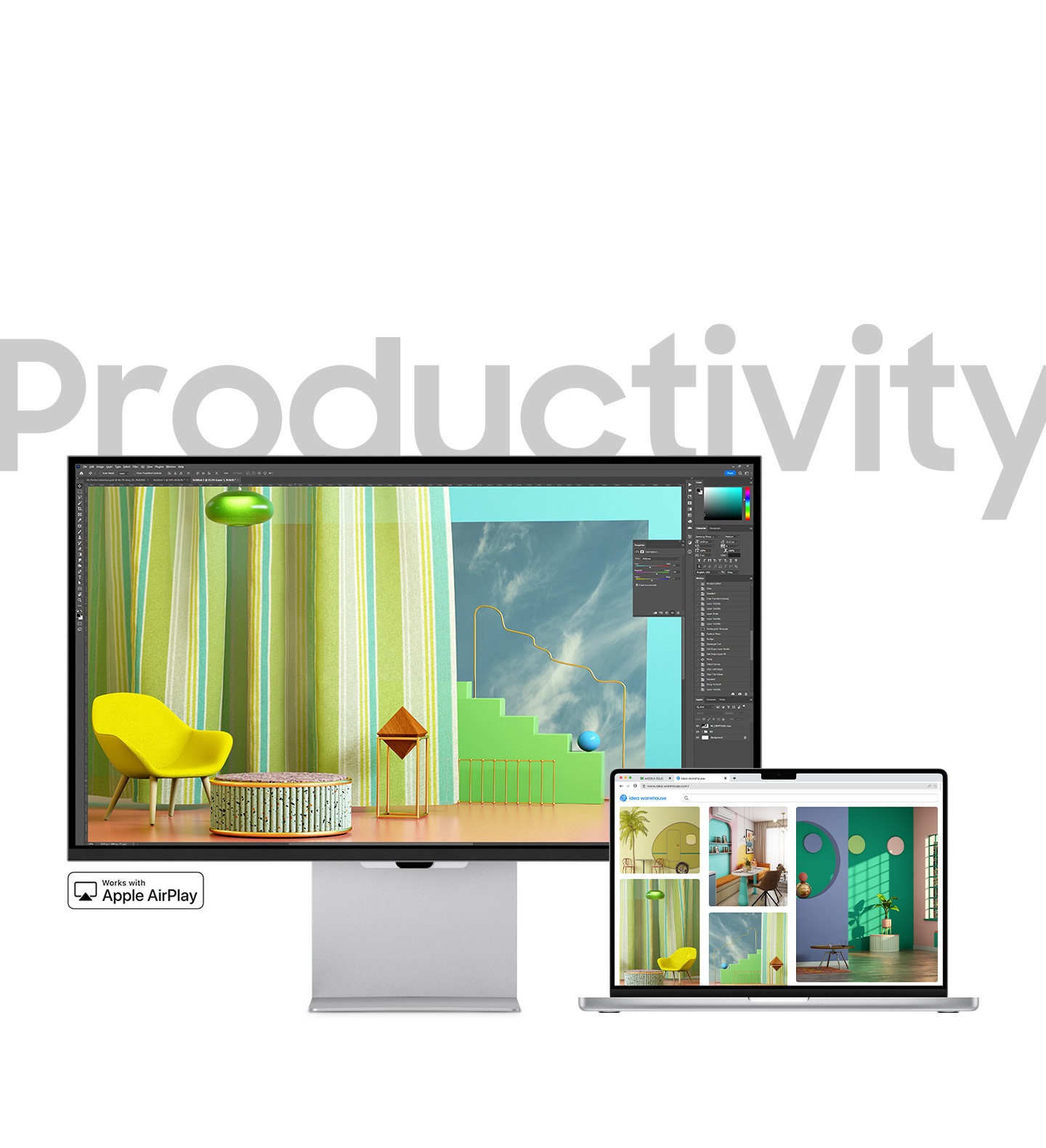 Écran PC Professionnel 27" ViewFinity S9 S90PC 5K 60Hz