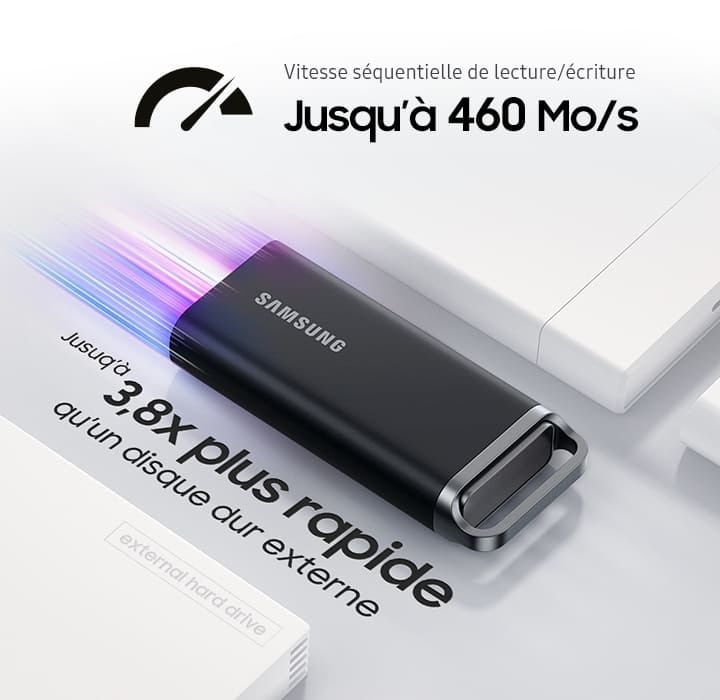 Samsung T5 Evo USB 3.2 4To Black (MU-PH4T0S/EU) - Achat / Vente Disque SSD  externe sur