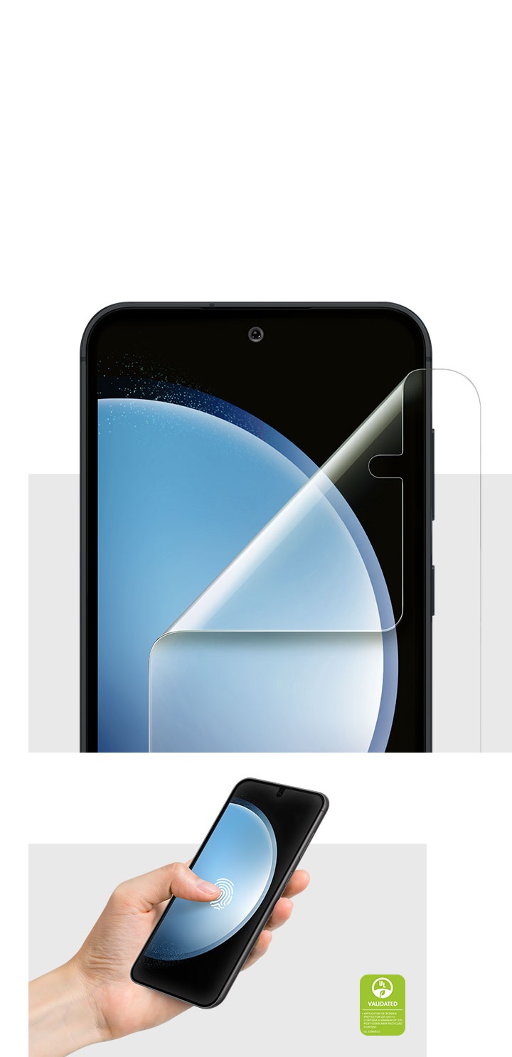 UniqueMe Verre Trempé pour Samsung Galaxy S23 FE 5G, [2 Pièces Protection  écran et 2 Pièces Caméra Arrière Protecteur], Protection complète,HD  Transparent,Compatible avec ID d'empreintes Digitales : : High-Tech