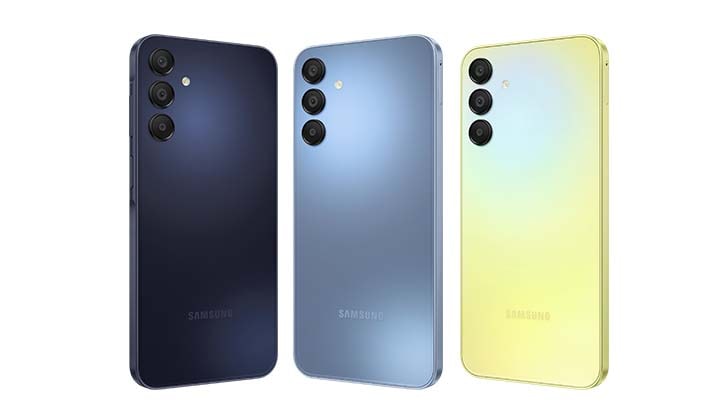 Samsung Galaxy A15 5G (Lime) - 128 Go - 4 Go - Smartphone Samsung sur