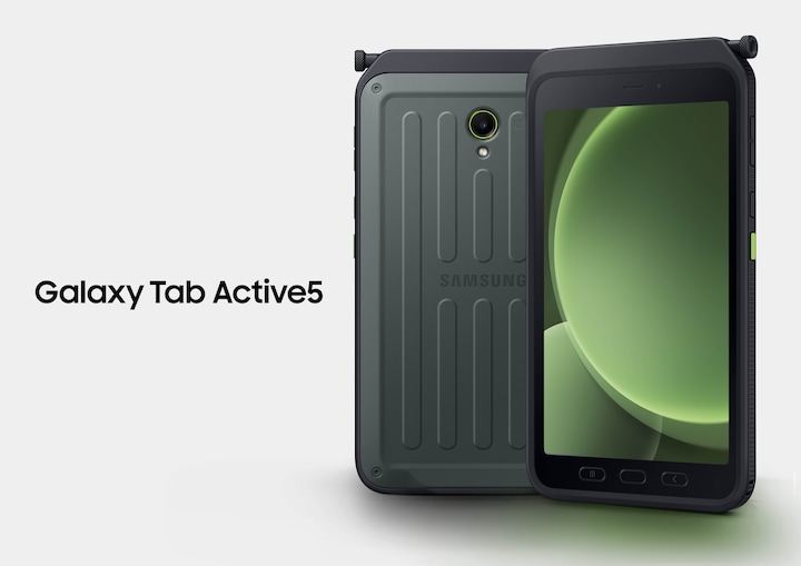 Galaxy Tab Active5 128 Go Vert | Samsung Professionnels FR