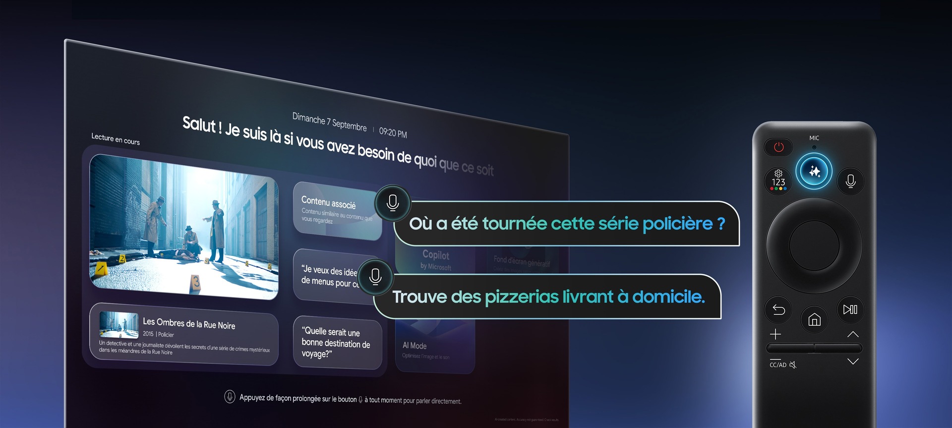Compagnon Samsung Vision AI