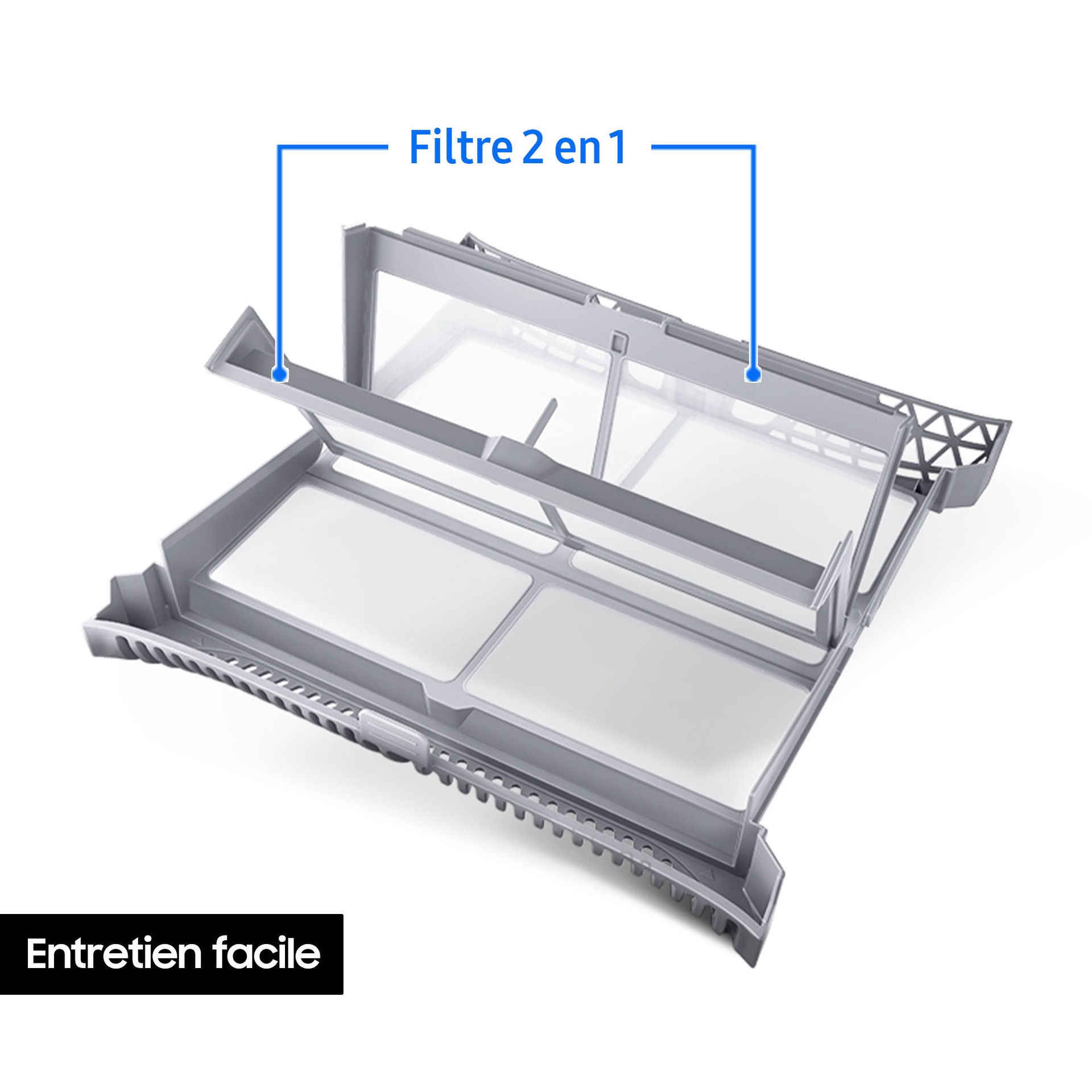 Filtre 2-en-1