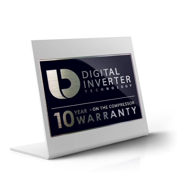 Moteur Digital Inverter : fiable et silencieux		 		