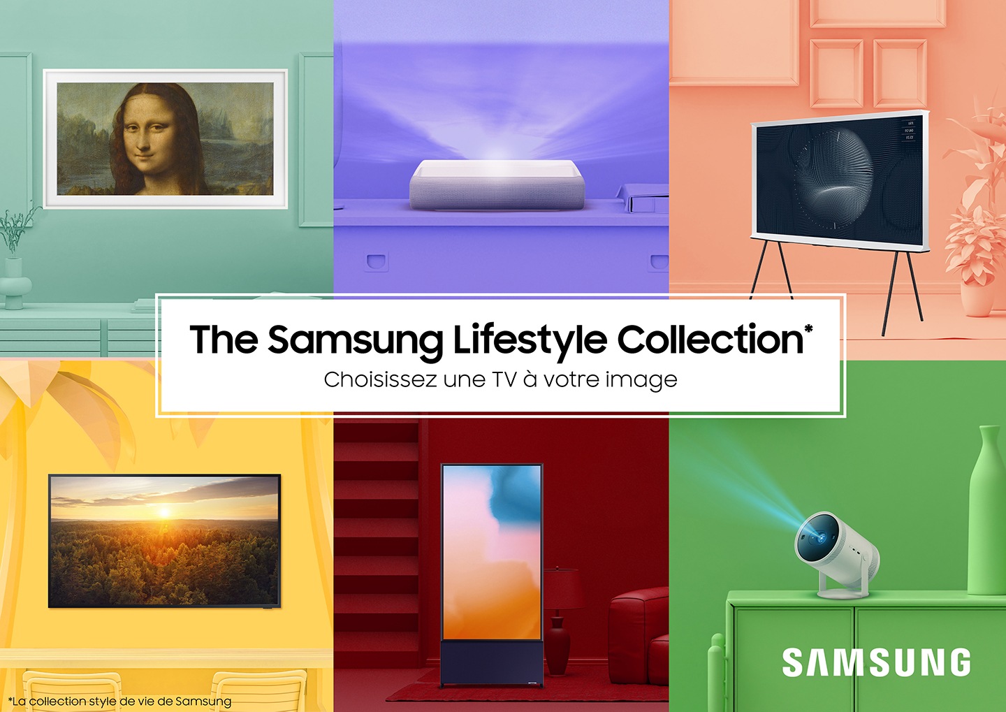 Discover all the televisions of the Lifestyle collection, and say goodbye to received ideas on TVS